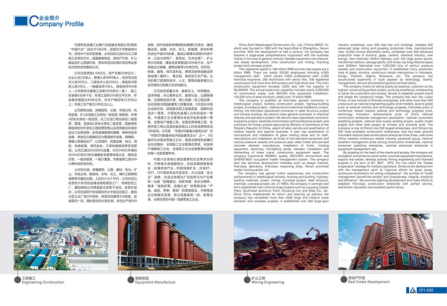 中國六冶畫冊-內容頁