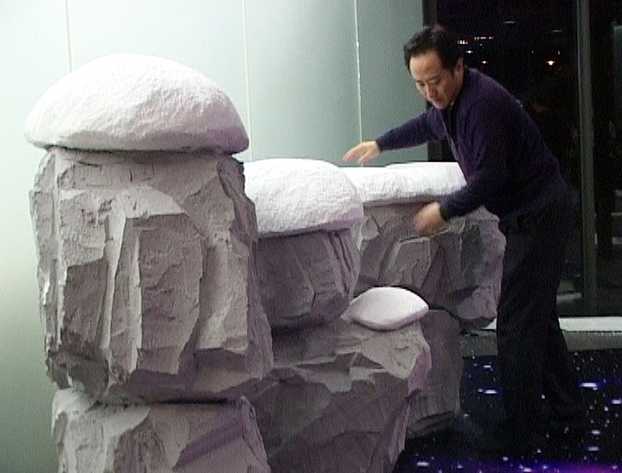 萬科圣誕節氛圍營造-萬科總部布置開始5